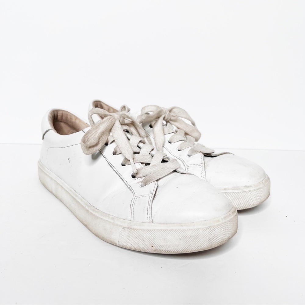 Sam Edelman White Leather Sneakers Size 10 Women’s